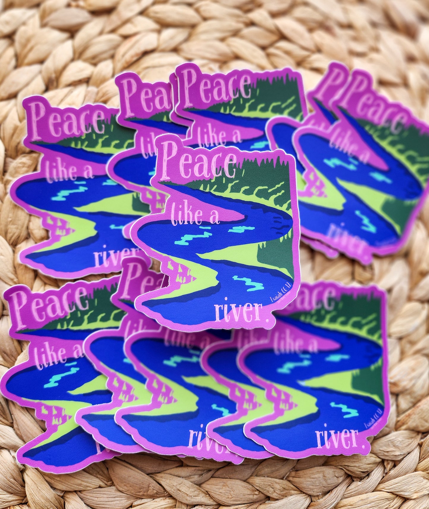 Peace Like a River Sticker