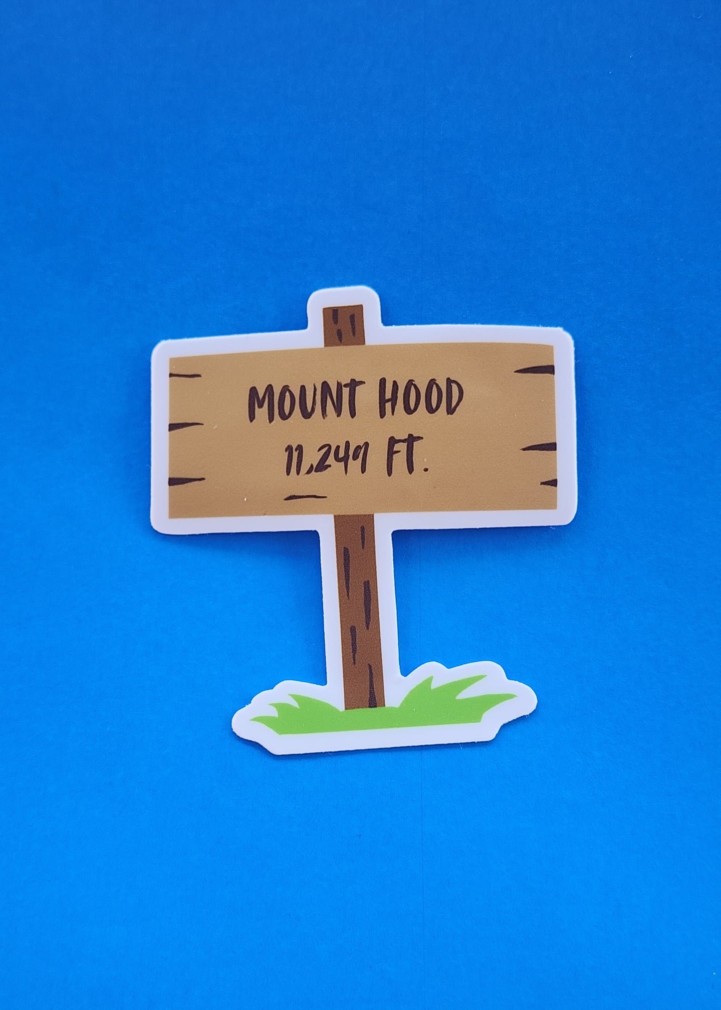 Mount Hood Oregon: Mountain Top Sign