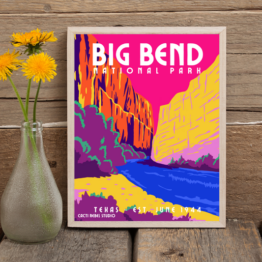 Big Bend National Park Art Print + Canvas