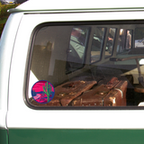 Saguaros at Sunset Whimsical Sticker