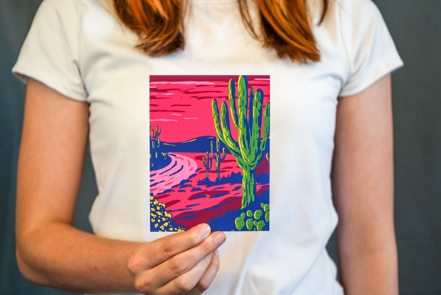 Scenic Saguaro Arizona Postcard