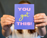 You got this card