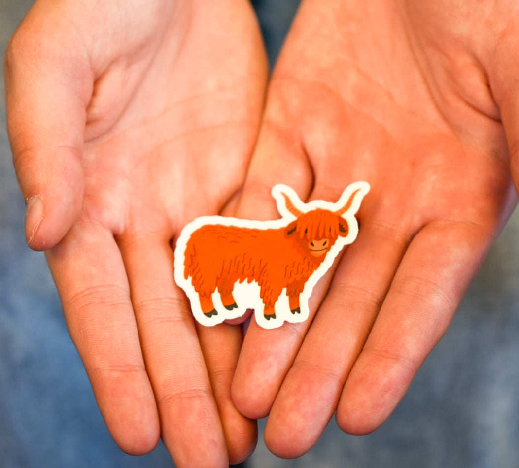 Highland Cattle Sticker