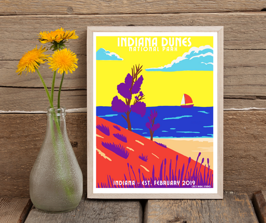 Indiana Dunes National Park Art Print + Canvas
