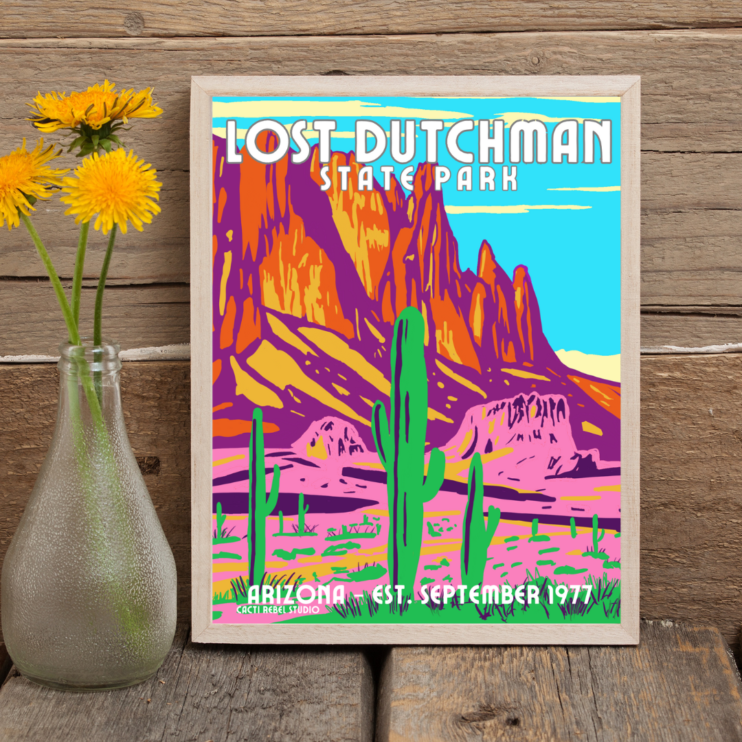 Lost Dutchman Art Print + Canvas