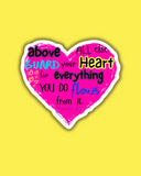Guard Your Heart Sticker