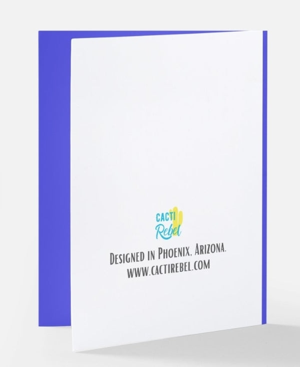 You are stronger than your hardest day greeting card