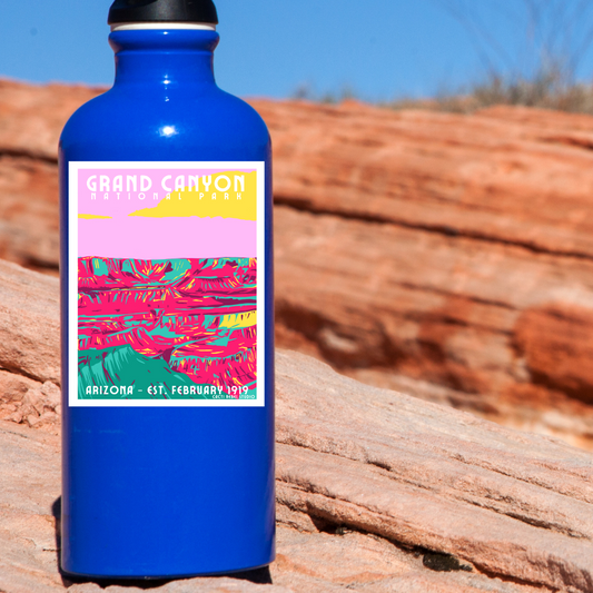 Grand Canyon Whimsical Sticker