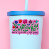 Art is the Voice of the Heart Sticker