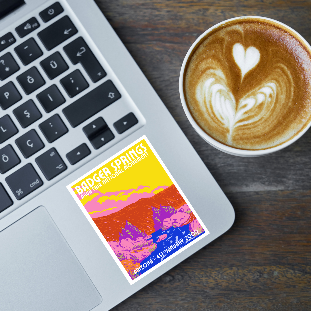 Badger Springs at Agua Fria Sticker