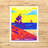Indiana Dunes National Park Whimsical Sticker