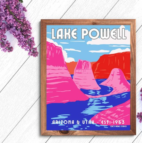 Lake Powell Art Print + Canvas