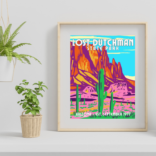 Lost Dutchman Art Print + Canvas