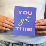 You got this card