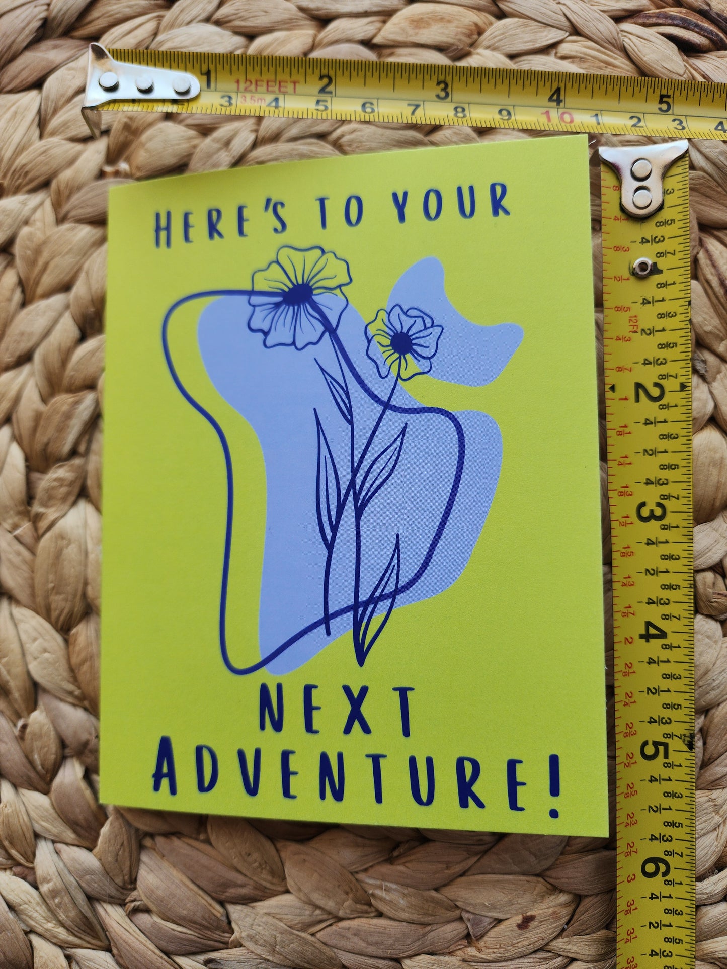 Here's to Your Next Adventure Greeting Card