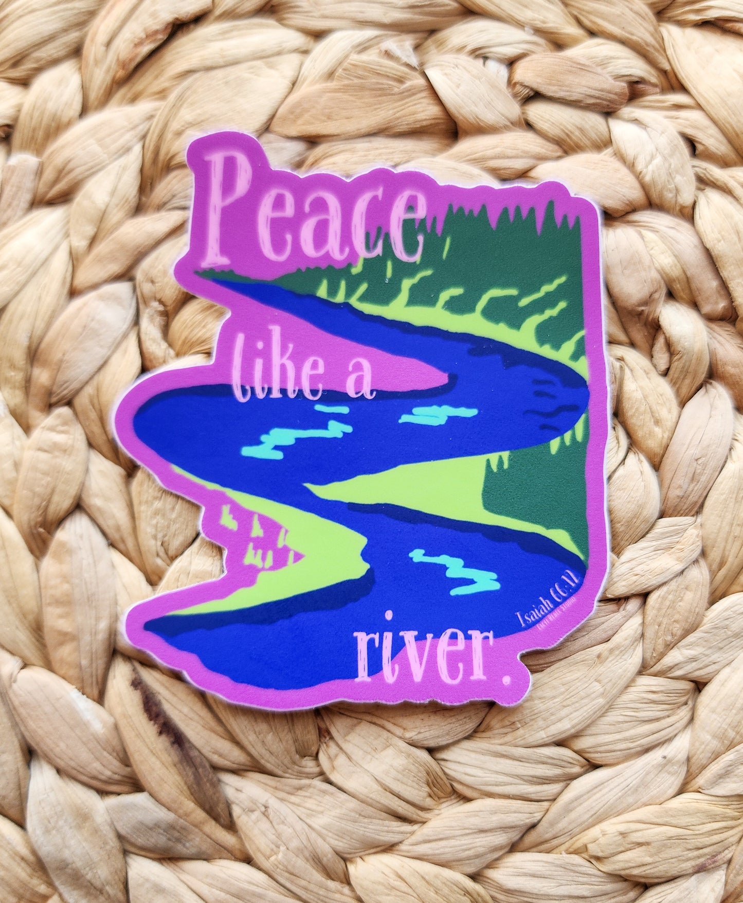 Peace Like a River Sticker