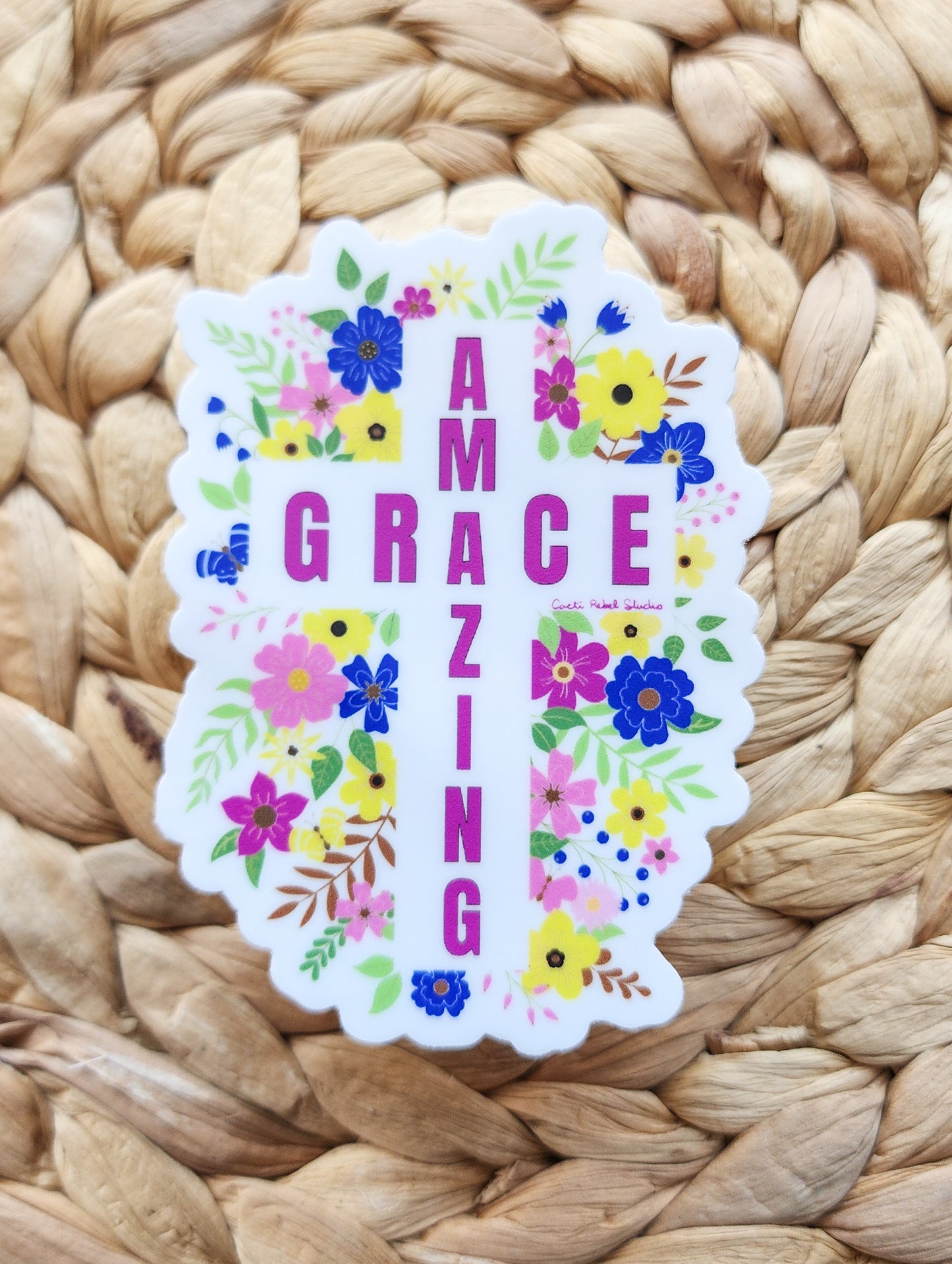 Amazing Grace Sticker