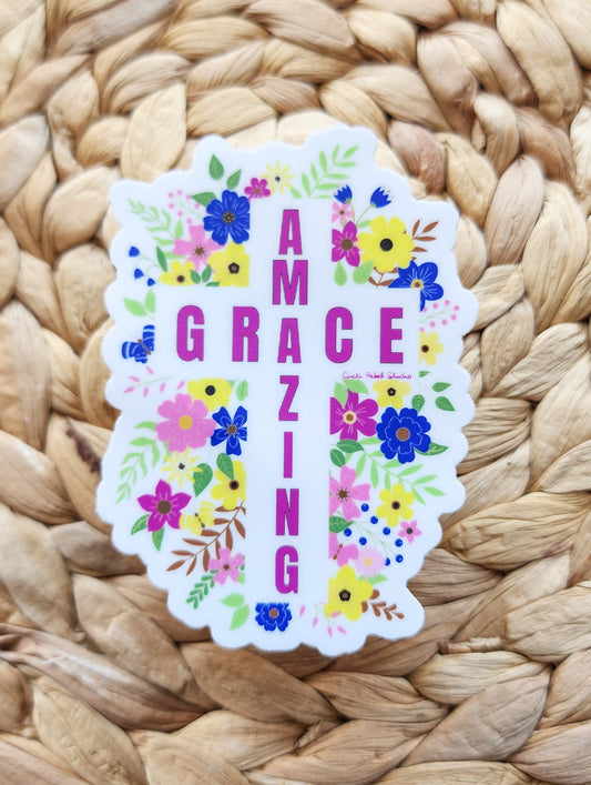 Amazing Grace Sticker