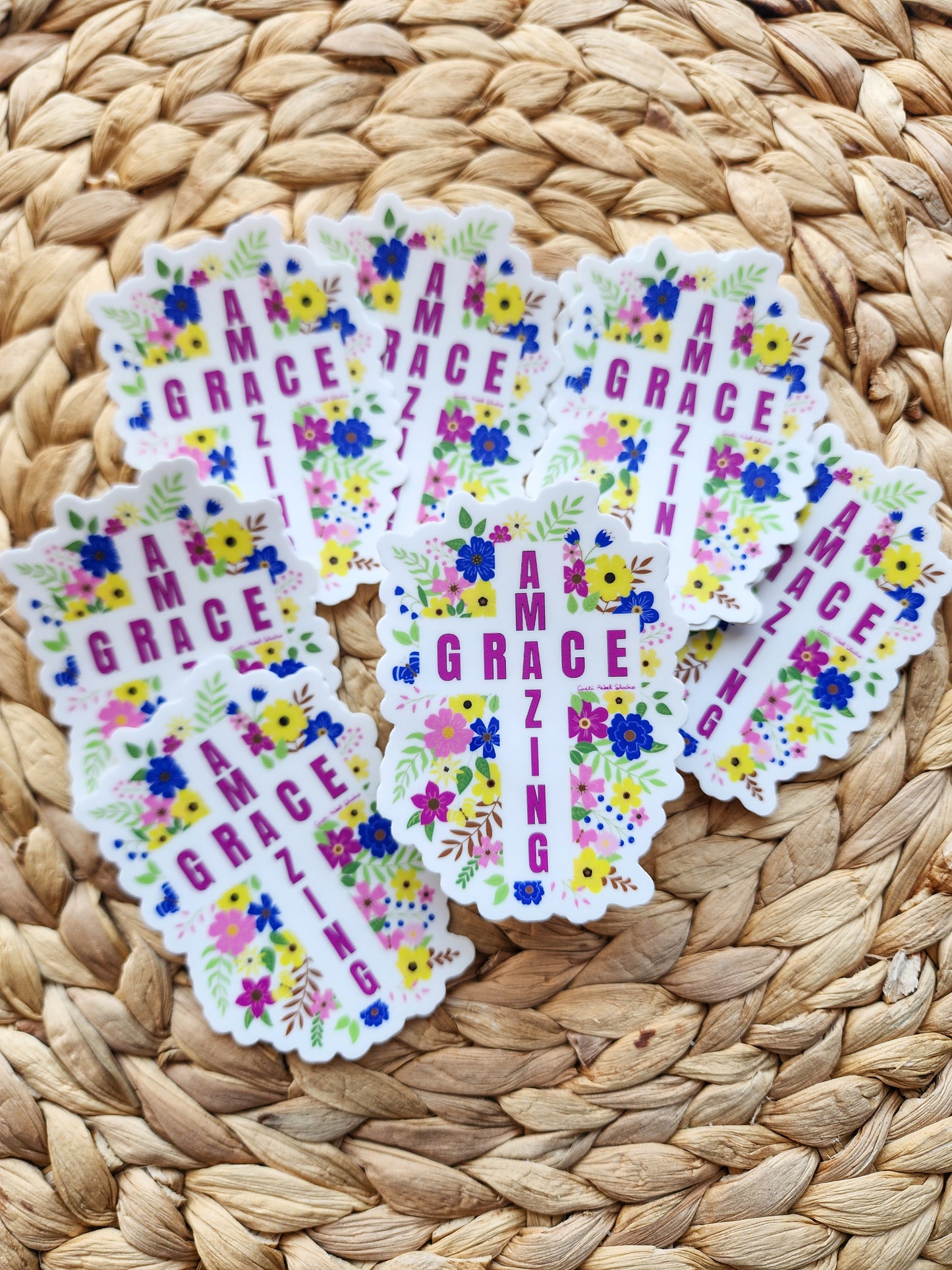 Amazing Grace Sticker