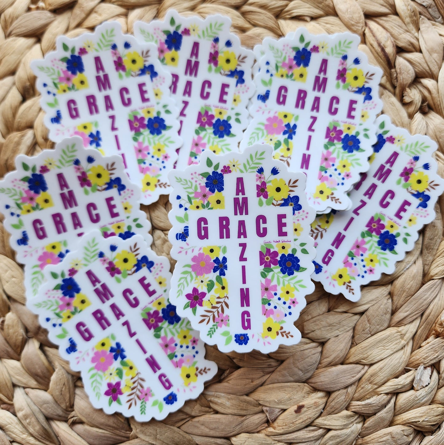 Amazing Grace Sticker
