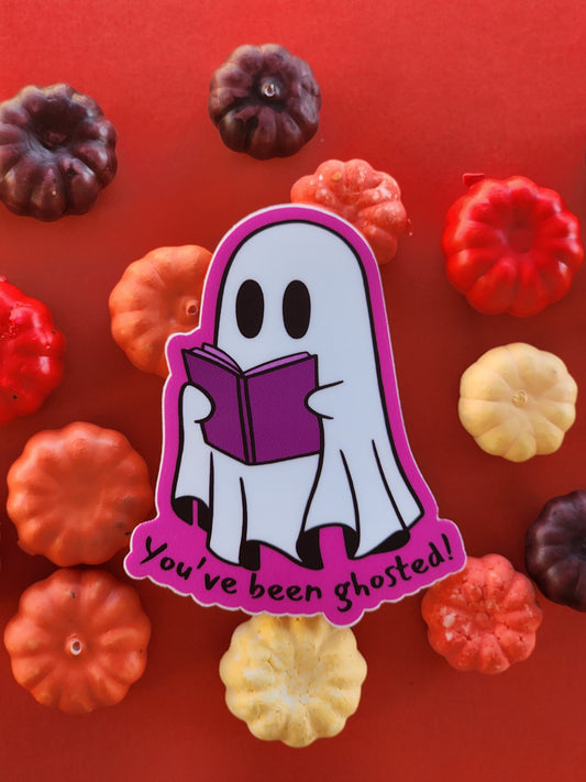You've Been Ghosted: Ghost Reading Sticker