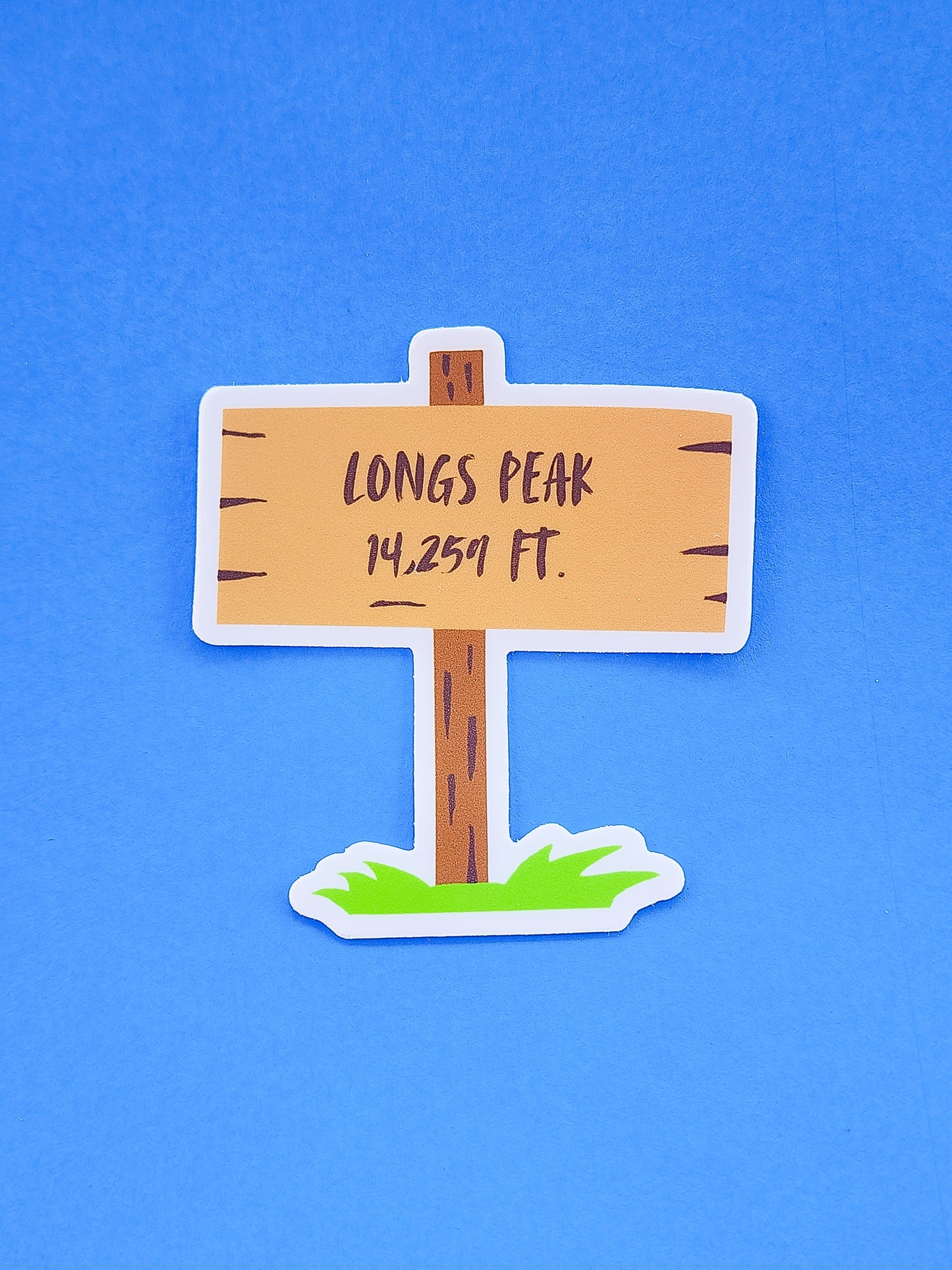 Longs Peak: Colorado's Tallest Mountain Sticker