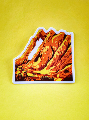 Valley of Fire Nevada State Park: Arches Sticker