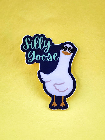 Silly Goose Sticker