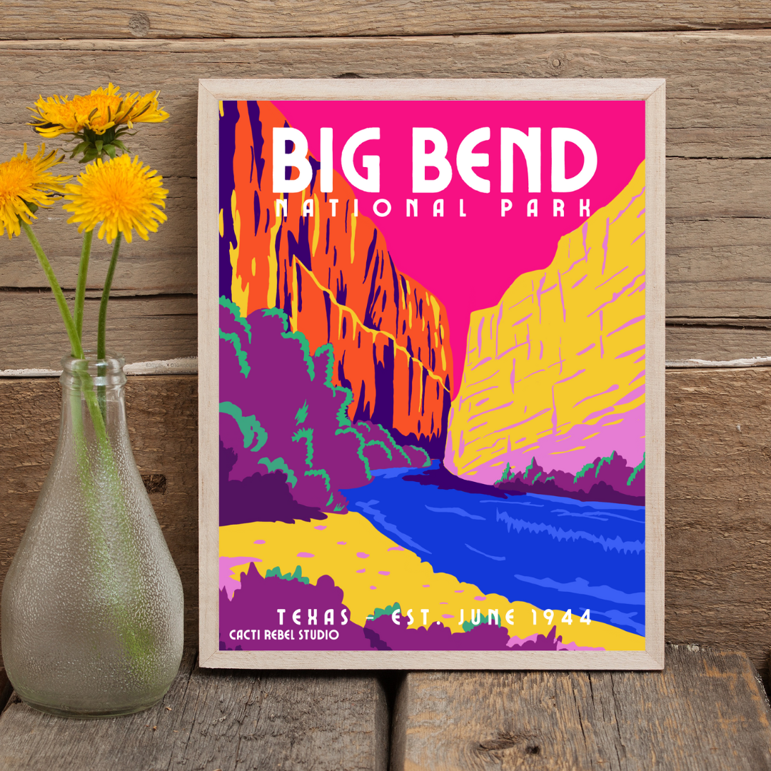 Big Bend National Park Art Print + Canvas