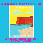 Dry Tortugas National Park Whimsical Sticker