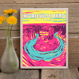 Horseshoe Bend Whimsical Art Print