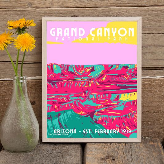 Grand Canyon National Park Art Print + Canvas