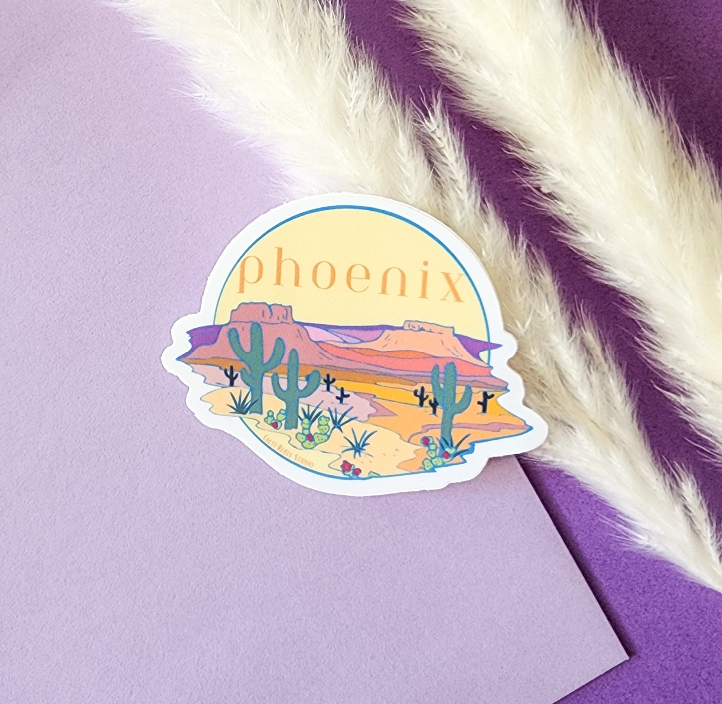 Phoenix Scene Sticker