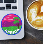 Africa sticker