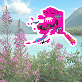 Alaska Iconic Things Sticker