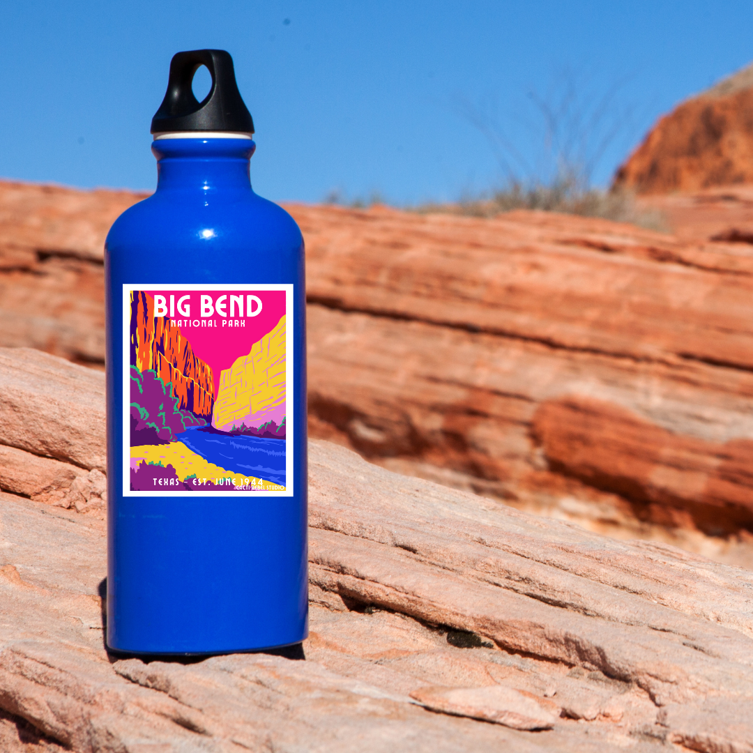 Big Bend National Park: Texas Sticker