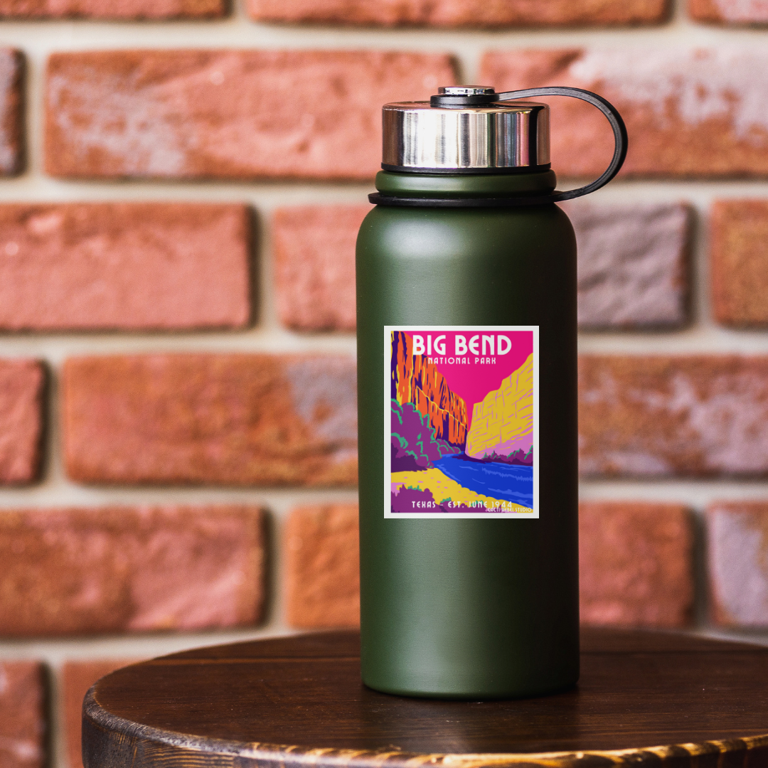 Big Bend National Park: Texas Sticker