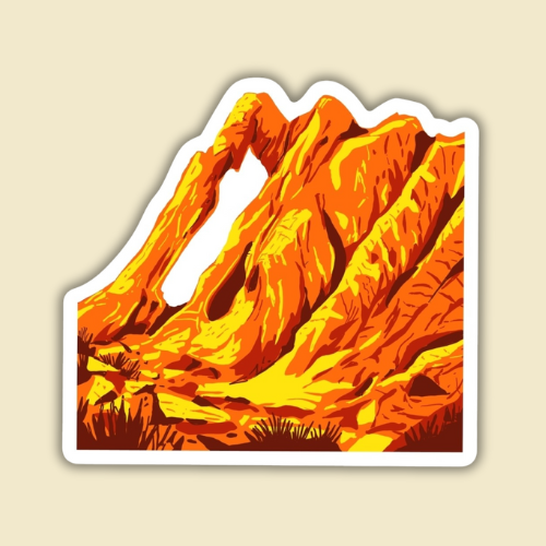 Valley of Fire Nevada State Park: Arches Sticker