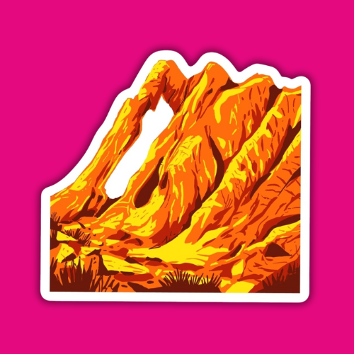 Valley of Fire Nevada State Park: Arches Sticker