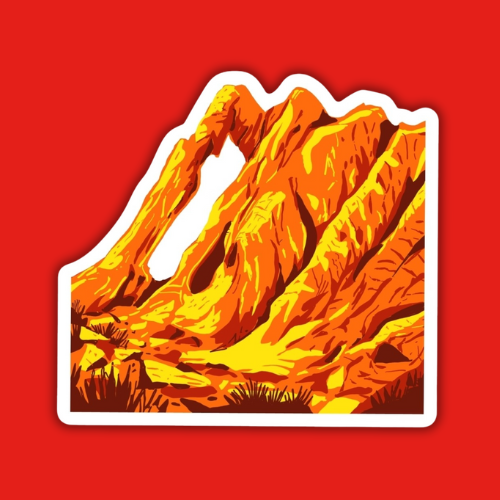 Valley of Fire Nevada State Park: Arches Sticker