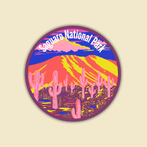 Saguaro National Park: Arizona Sticker