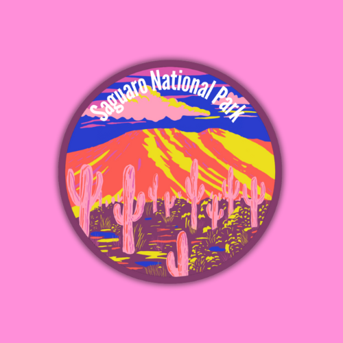 Saguaro National Park: Arizona Sticker