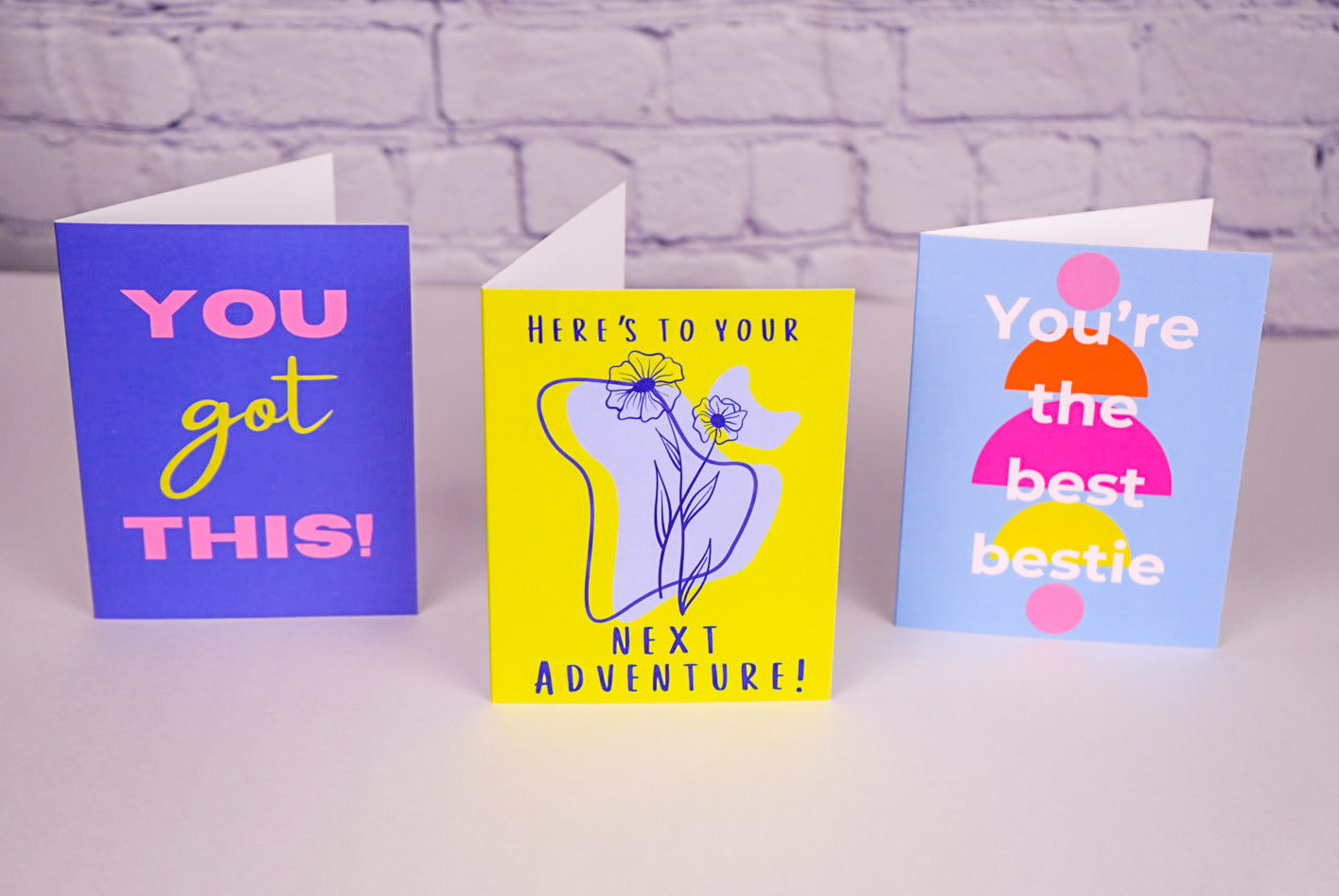 Your the best bestie card