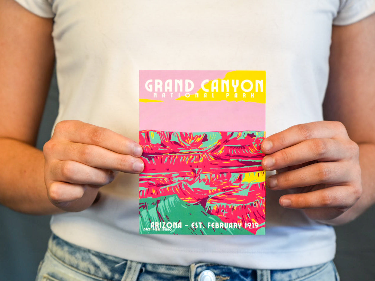 Pack of 5 Arizona Postcards