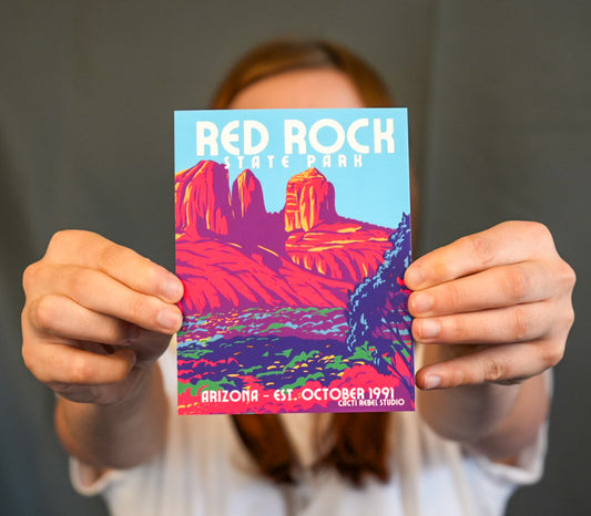 Red Rock Postcard