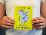 Here's to your next adventure card