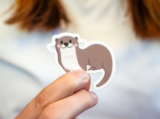 Otter Sticker