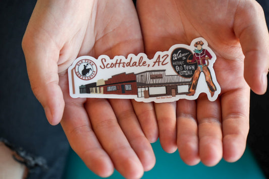 Old Town Scottsdale Sticker