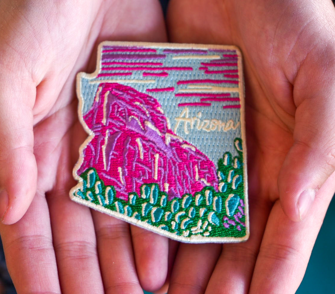 Scenic Arizona Desert Patch