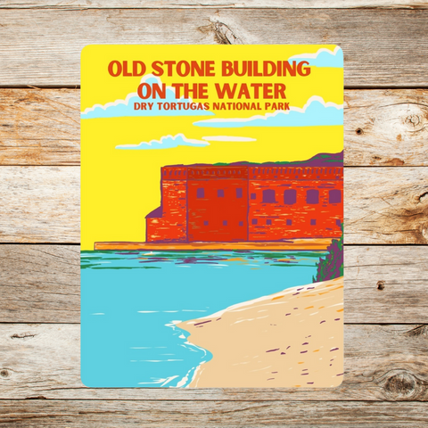 Dry Tortugas National Park Whimsical Sticker